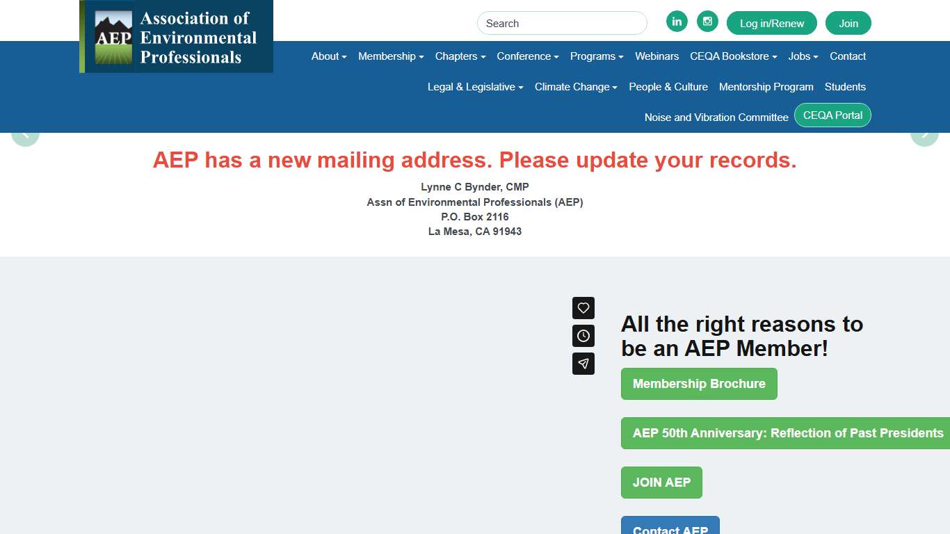 Home - California Association of Environmental Professionals