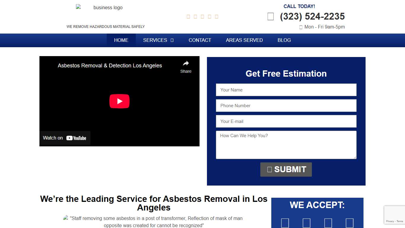 #1 Asbestos Removal in Los Angeles CA - Best Abatement & Testing Service